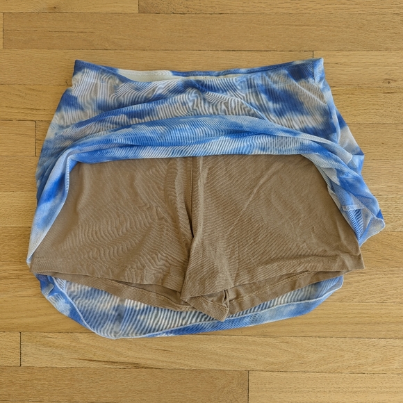 Micro Mesh Skort Los Angeles Apparel Size Large - Picture 2 of 4